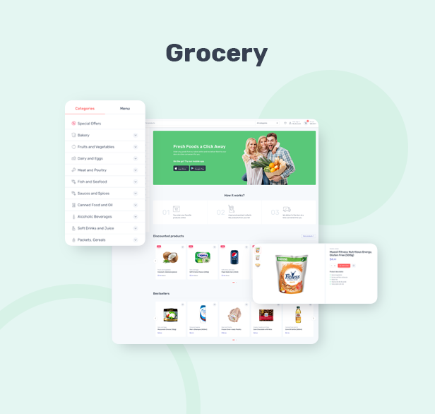 Cartzilla - Digital Marketplace & Grocery Store WordPress Theme - 3