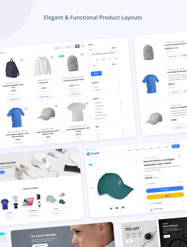 Front WooCommerce